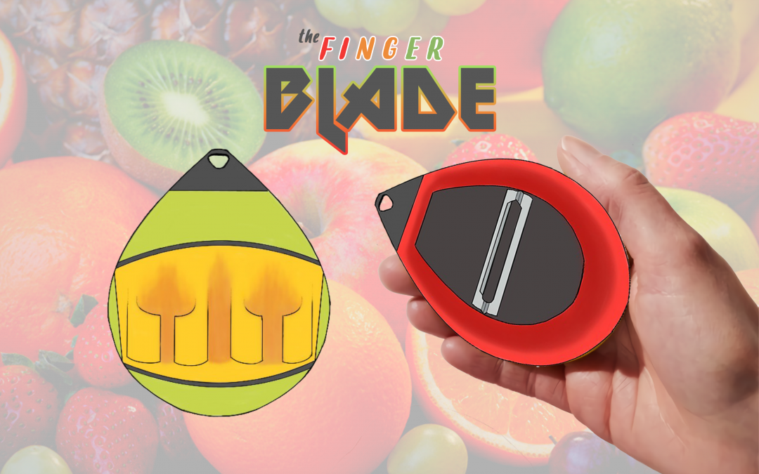 The Finger Blade – Food Peeler Tool
