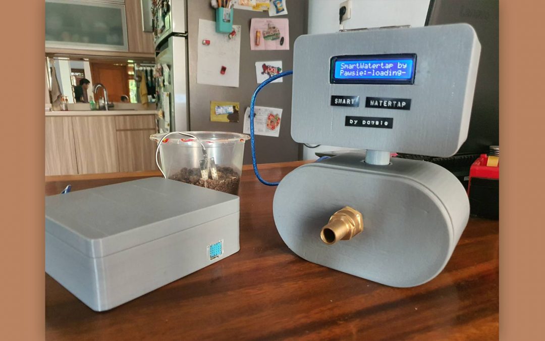 Smart Watertap by Pawsie – Arduino Based Gardening System
