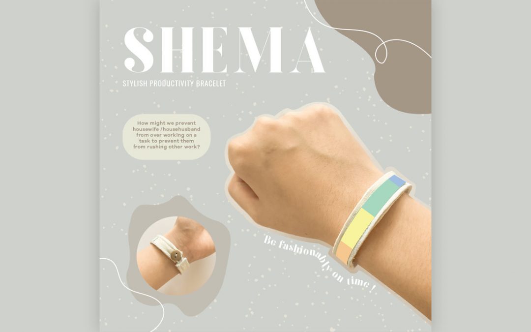 SHEMA – Stylish Productivity Bracelet