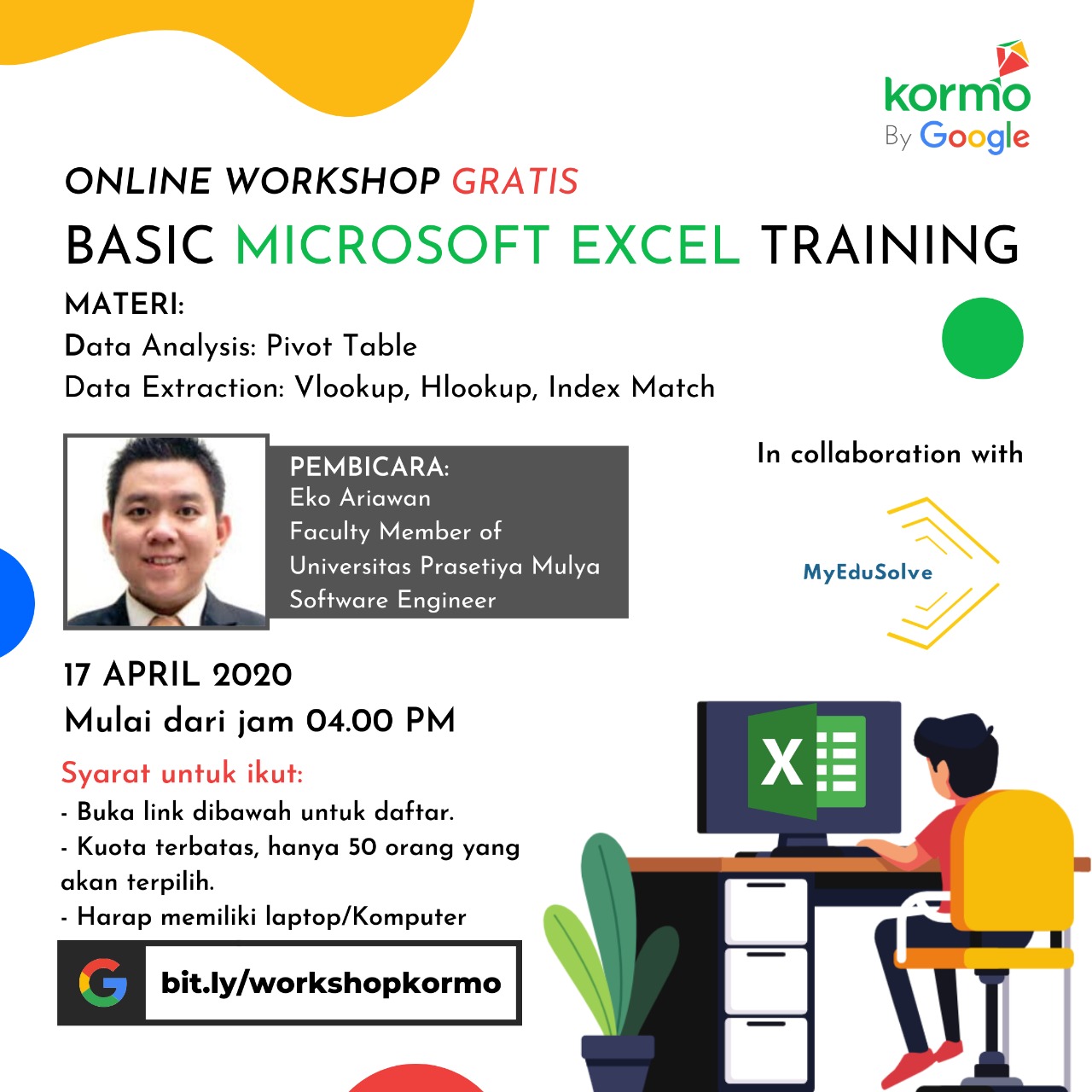 Basic Microsoft Excel Training - School Of Applied STEM - Universitas ...