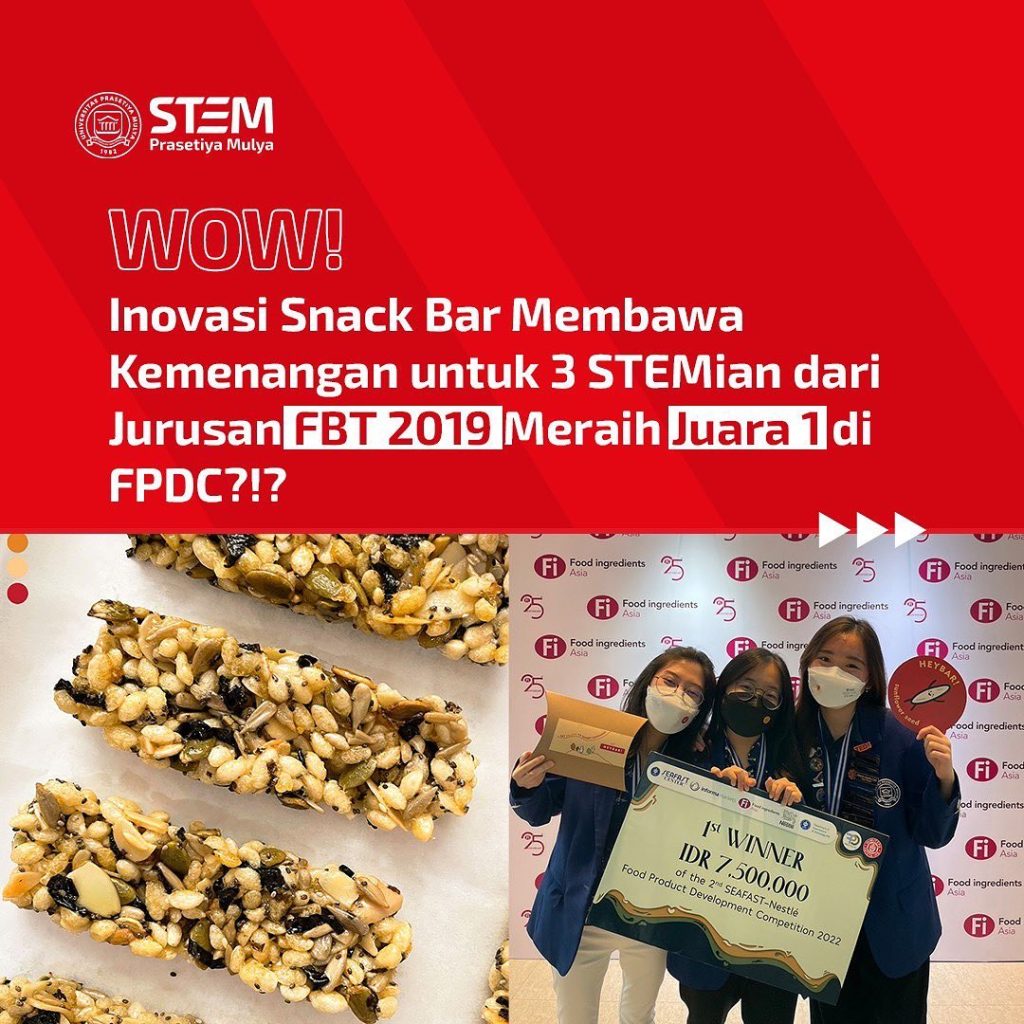 Heybar Ungguli Ajang Kompetisi Food Product Development Competition